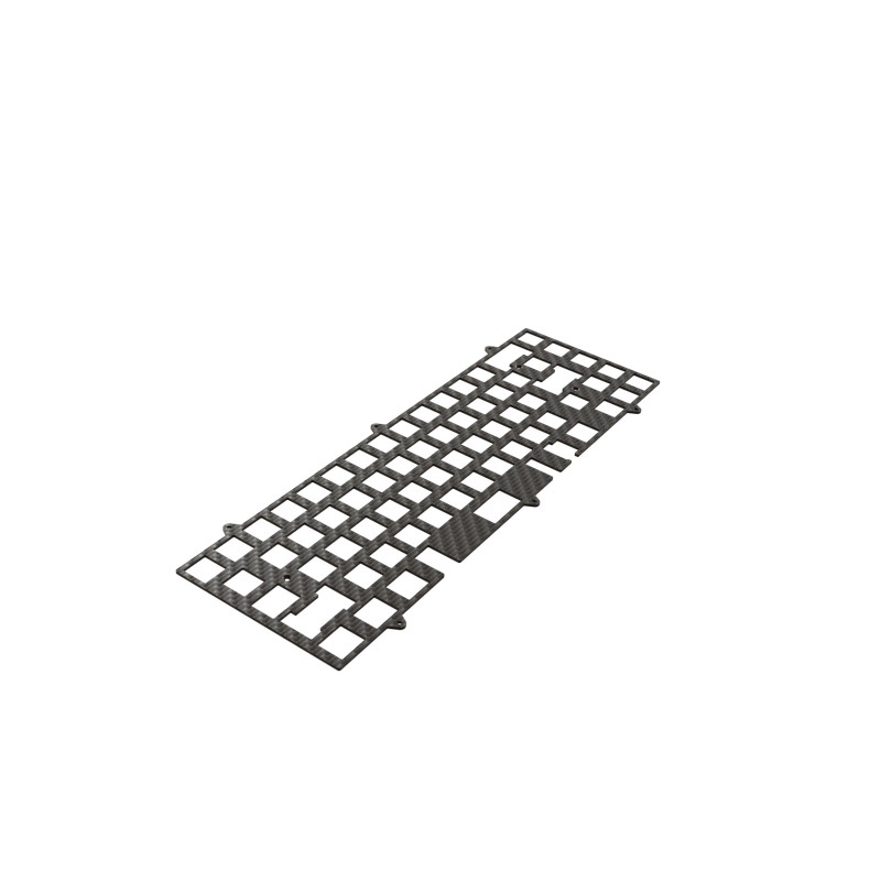 SixtyFive Plate (2021) - Variant:Carbon Fiber - Layout:ANSI
